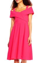 Women's Adrianna Papell Off The Shoulder Dress - Red