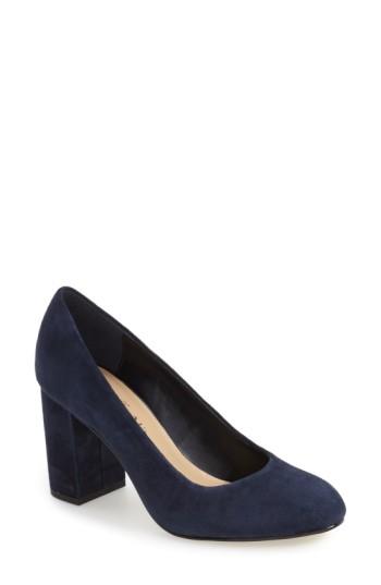 Women's Bella Vita 'nara' Block Heel Pump M - Blue