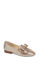 Women's Sole Society Tannse Bow Loafer M - Metallic