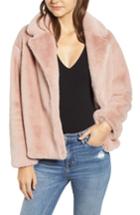 Women's Heartloom Luna Faux Fur Jacket - Pink