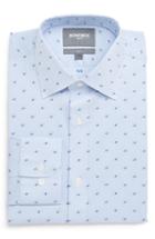 Men's Bonobos Filcoupe Slim Fit Stretch Stripe Dress Shirt .5 33 - Blue