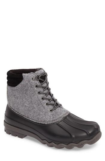 Men's Sperry Avenue Rain Boot .5 M - Grey