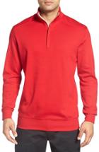 Men's Bobby Jones 'new Leaderboard' Quarter Zip Pullover - Red