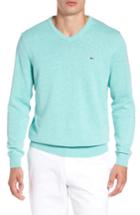 Men's Vineyard Vines Lightweight Heathered Sweater, Size - Green