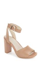 Women's Kenneth Cole New York 'toren' Block Heel Sandal M - Grey