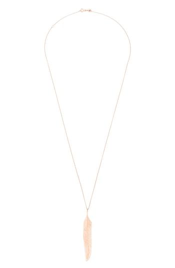 Women's Kismet By Milka Feather Pendant Necklace
