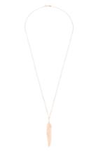 Women's Kismet By Milka Feather Pendant Necklace