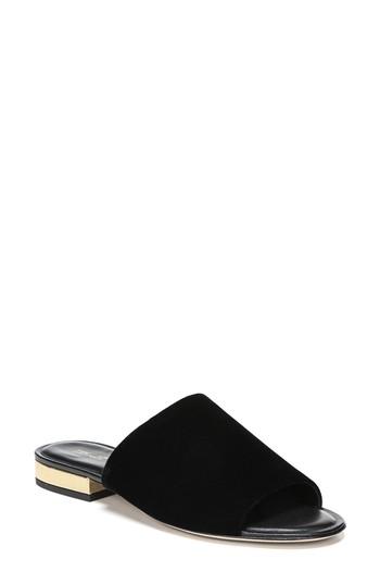Women's Diane Von Furstenberg Samassi 1 Slide Sandal .5 M - Black