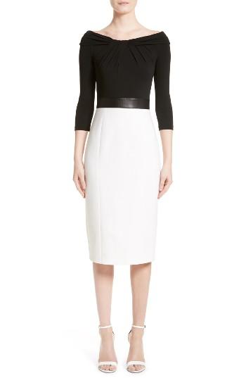 Women's Michael Kors Off The Shoulder Sheath Dress