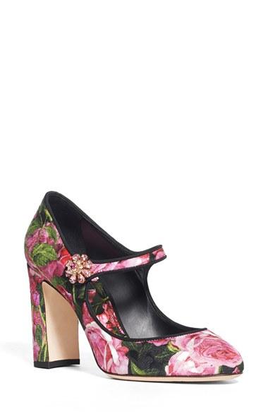 Women's Dolce & Gabbana Block Heel Mary Jane