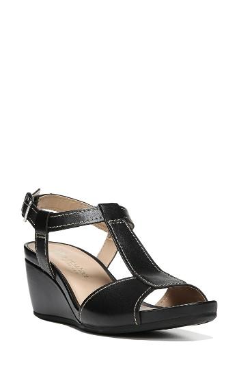 Women's Naturalizer Camilla Wedge Sandal N - Black