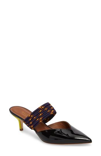 Women's Malone Souliers Maisie Banded Mule .5us / 37eu - Black