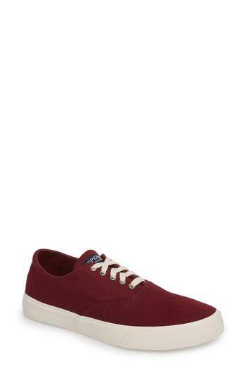 Women's Sperry Captain's Cvo Sneaker M - Red