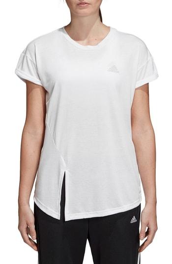Women's Adidas Short Sleeve Tee - White