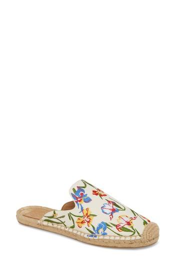 Women's Tory Burch Espadrille Mule M - Ivory