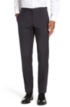 Men's Boss Benso Flat Front Houndstooth Wool Trousers