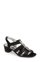 Women's David Tate Eve Embellished Sandal .5 M - Black