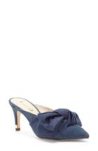 Women's Louise Et Cie Kahara Bow Mule .5 M - Blue