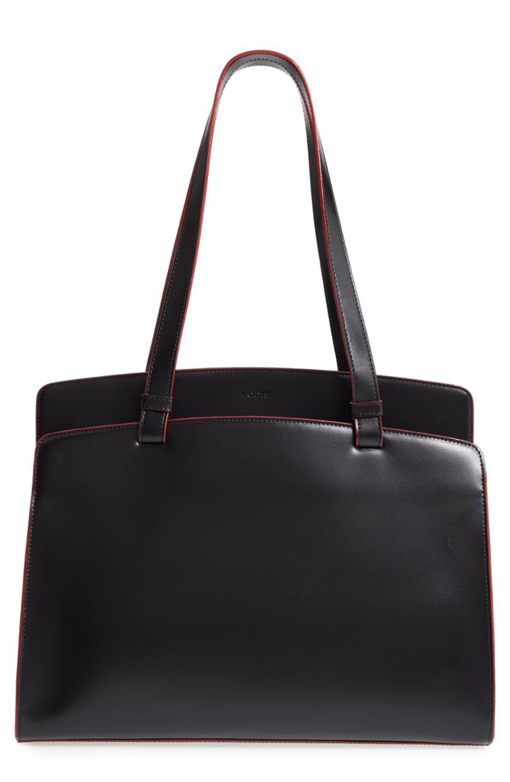 Lodis Los Angeles Audrey Under Lock & Key - Jana Rfid Leather Tote - Black