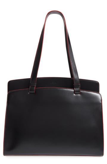 Lodis Los Angeles Audrey Under Lock & Key - Jana Rfid Leather Tote - Black