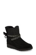 Women's Ugg Alisia Grommet Bow Boot M - Black