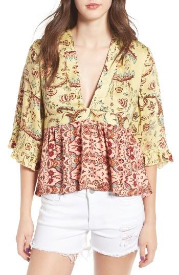 Women's Somedays Lovin Sounds Of Heart Kimono Top