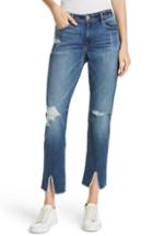 Women's Frame Le Garcon High Waist Raw Split Hem Slim Boyfriend Jeans