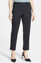 Women's Nordstrom Collection 'veloria' Slim Ankle Pants - Black