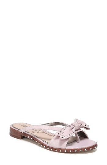 Women's Sam Edelman Dariel Bow Sandal M - Pink