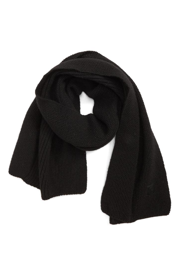 Men's Canada Goose Textured Wool Scarf