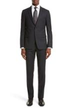 Men's Z Zegna Drop 8 Trim Fit Stripe Wool Suit
