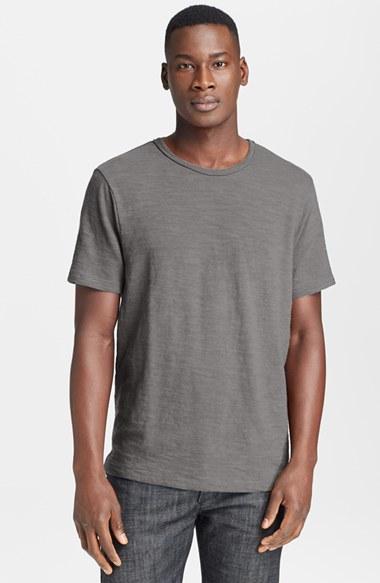 Men's Rag & Bone Standard Issue Slubbed Cotton T-shirt - Black