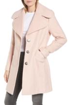 Women's Kensie Oversize Collar Coat - Pink