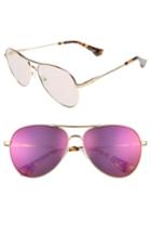 Women's Sonix Lodi 61mm Mirrored Aviator Sunglasses -