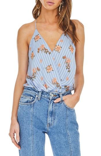 Women's Astr The Label Amber Bodysuit - Blue