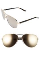 Women's Ted Baker London 60mm Aviator Sunglasses - Tortoise