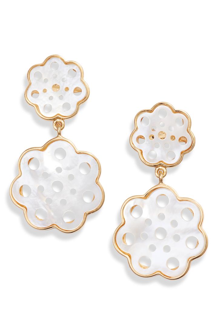 Women's Asha Gardenia Drop Earrings