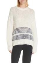 Women's Rag & Bone Iceland Wool Blend Sweater, Size - Ivory