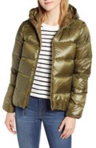 Women's Patagonia Raven Rocks Down Hooded Jacket - Green