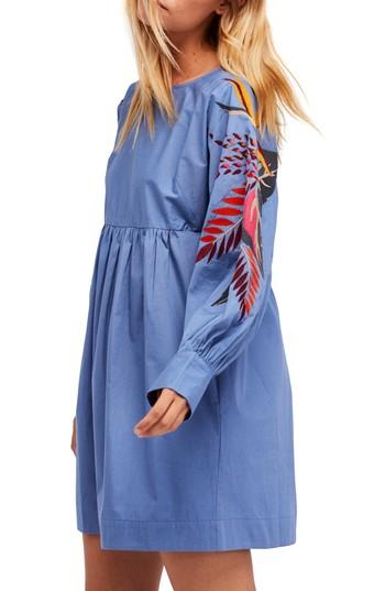 Women's Free People Mini Obsessions Minidress - Blue