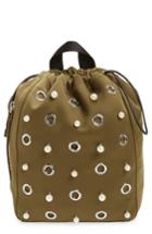 Phillip Lim 3.1 Medium Go-go Embellished Backpack - Green