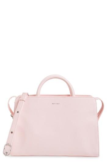 Matt & Nat 'portia' Vegan Leather Satchel - Pink