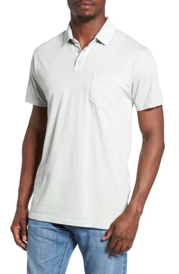 Men's Rvca Ptc Pigment Pocket Polo - Beige
