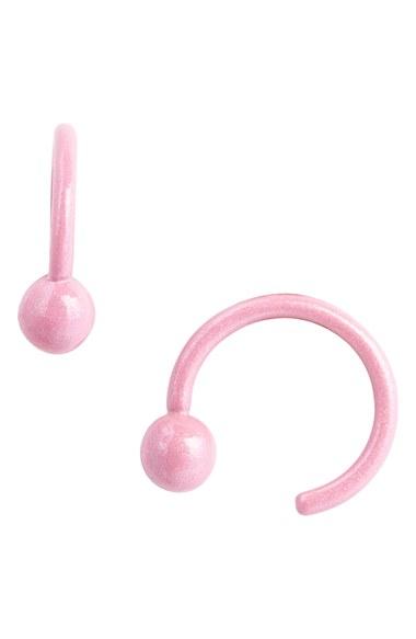 Women's Julien David Pierce Medium Loop Earrings