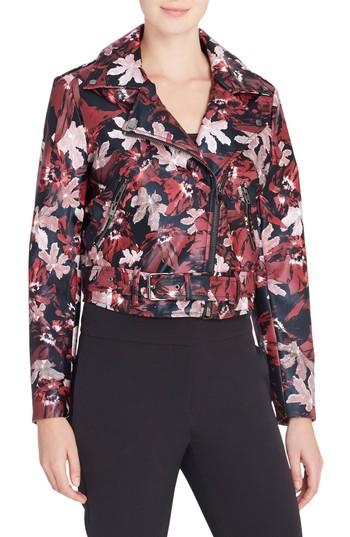 Women's Catherine Catherine Malandrino Veruca Faux Leather Moto Jacket
