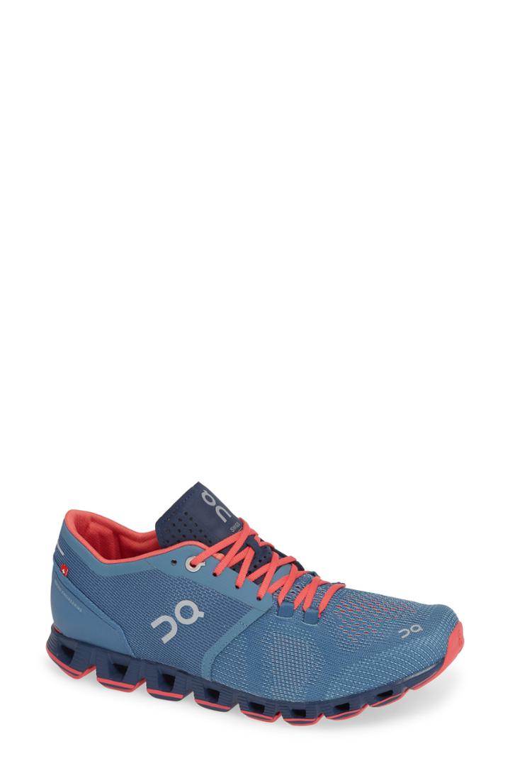 Women's On Shoes Cloud X Running Shoe B - Blue