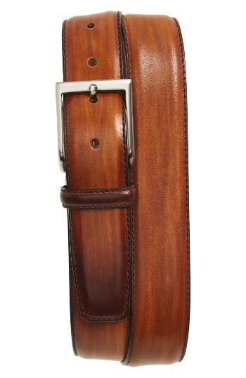 Men's Magnanni Arcade Leather Belt - Cuero