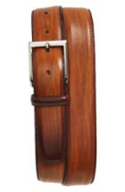Men's Magnanni Arcade Leather Belt - Cuero
