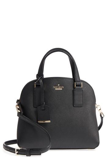 Kate Spade New York Cameron Street Small Lottie Leather Bag - Black
