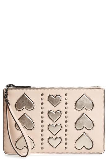 Women's Rebecca Minkoff Leather Wristlet Pouch -
